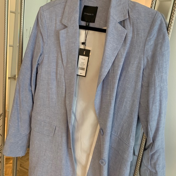 Dynamite linen blazer - Picture 4 of 5
